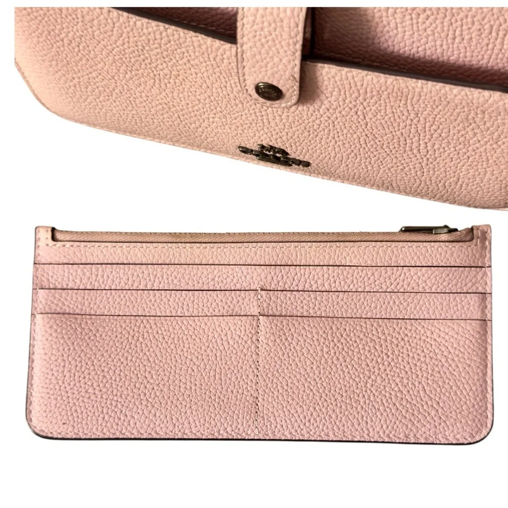 Coach Noa Pop-up light pink pebbled leather crossbody bag Women’s purse - Picture 5 of 7